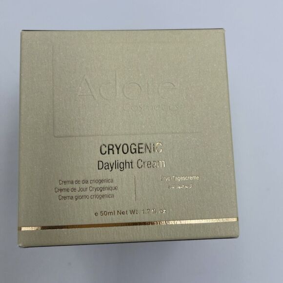 Adore Cosmetics Cryogenic Daylight Cream 50ml New In Box 1.7 Fl Oz - Picture 2 of 5